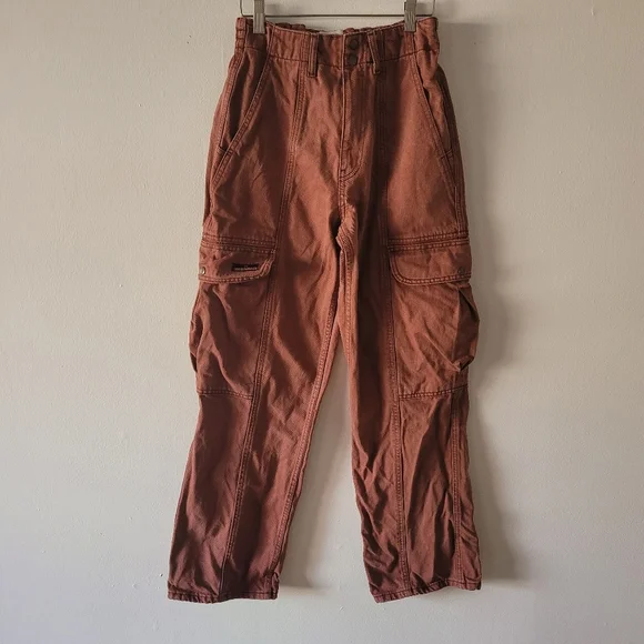 Urban Outfitters BDG Rust Cargo Pants 27 - Picture 1 of 10